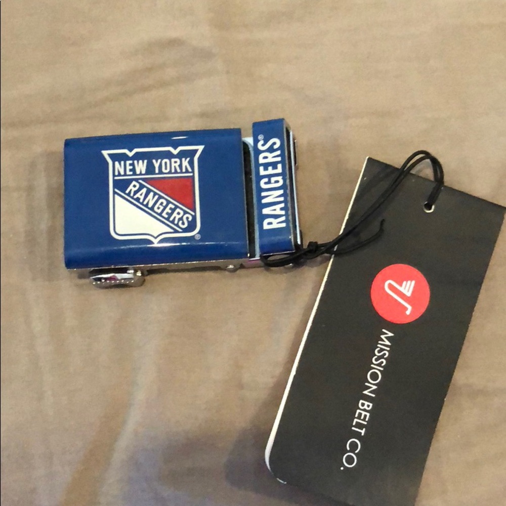 Mission NHL belt buckle
